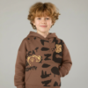 Kids Hoodie (1 piece) – Brown