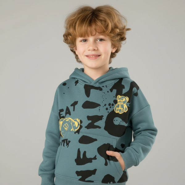 Kids Hoodie (1 piece) – Indigo