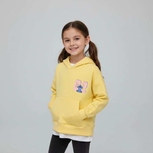 Kids Hoodie (1 piece) – Yellow