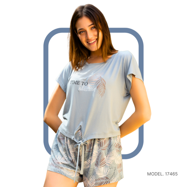Women pyjama (short and a short-sleeve shirt)