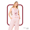 177188S Women pyjama (soft pants and a sleeveless shirt)