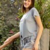 278A1097 Women pyjama (short and a short-sleeve shirt)