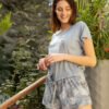 278A1098 Women pyjama (short and a short-sleeve shirt)