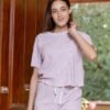 17478-3M Women pyjama (short and a short-sleeve shirt)