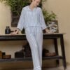 177191B Women pyjama (soft pants and a long-sleeve shirt)
