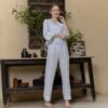 177191B (7) Women pyjama (soft pants and a long-sleeve shirt)