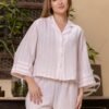 177191P Women pyjama (soft pants and a long-sleeve shirt)
