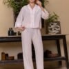 177191P (4) Women pyjama (soft pants and a long-sleeve shirt)
