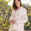 177119 (8) Women pyjama (soft pants and a long-sleeve shirt)