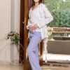 177121 (9) Women’s home wear Set (3 pcs) Pants, sleeveless shirt & soft jacket