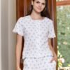 177193B (2) Women pyjama (soft pants and a short-sleeve shirt)