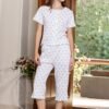177193B (4) Women pyjama (soft pants and a short-sleeve shirt)