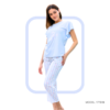 17781 Women pyjama (soft pants and a short-sleeve shirt)