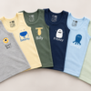 Colored shirt collection (light blue)Sleeveless Colored Shirt